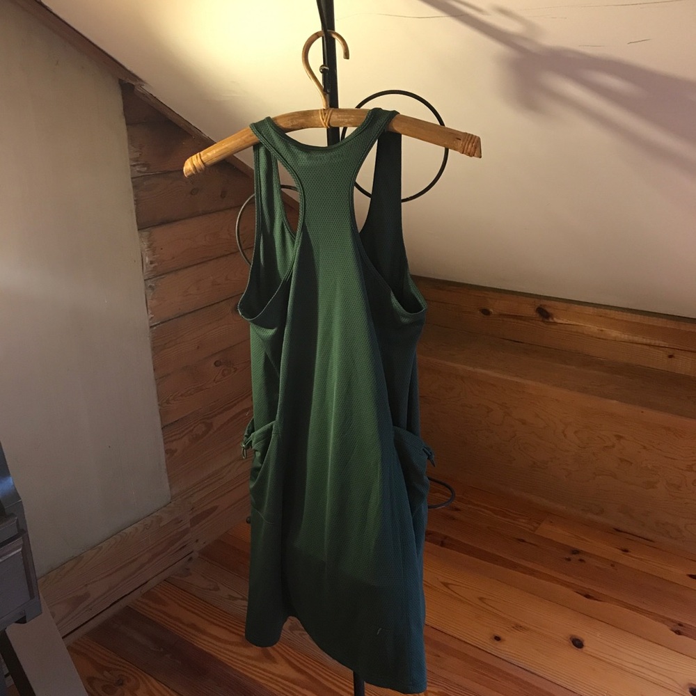 Outdoor Voices Green Mesh Racerback Sporty Dress, EUC, S - Picture 2 of 11